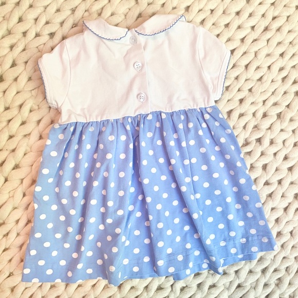 Florence Eisemen Cherry and Polka Dot Dress Size 12m - Picture 3 of 3